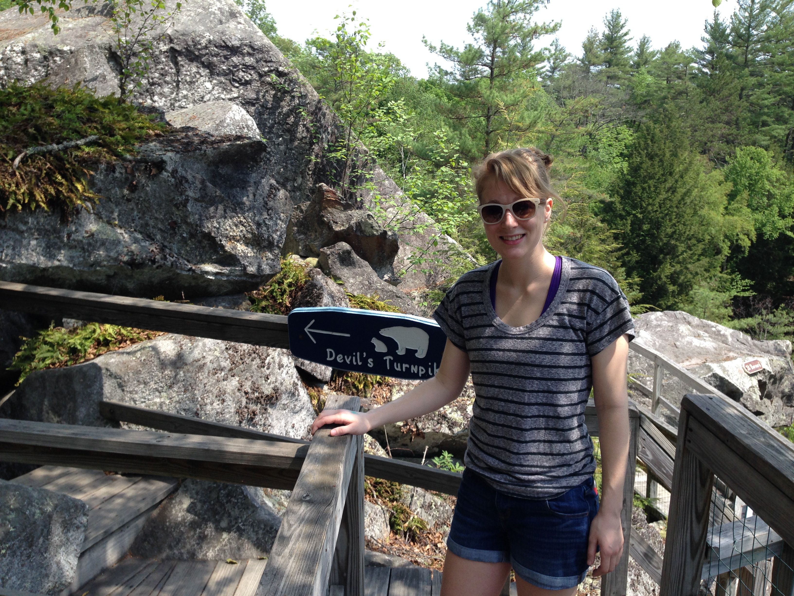 Devil's Turnpike at Polar Caves Park